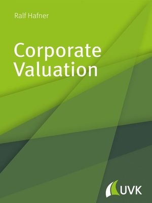 cover image of Corporate Valuation